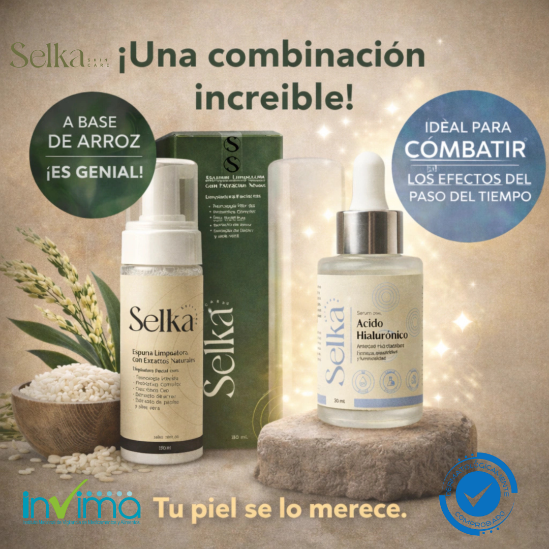 Kit Ácido Hialurónico + Espuma Limpiadora